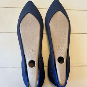 Rothy size 10 points maritime navy
